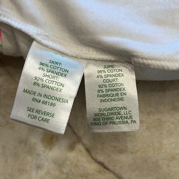 Lilly Pulitzer | Madison‎ Florida Skort | Extra Small - Picture 11 of 13